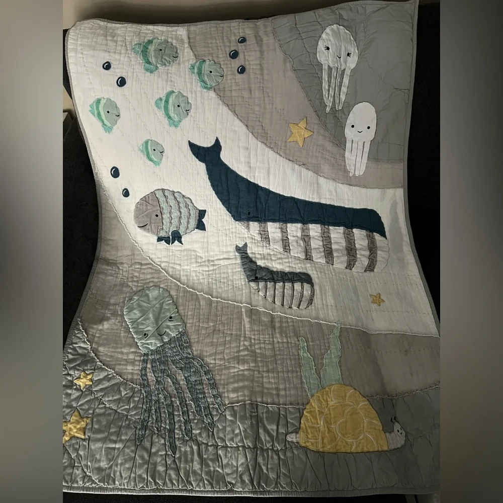 Crate & Kids Underwater Creature Quilt
